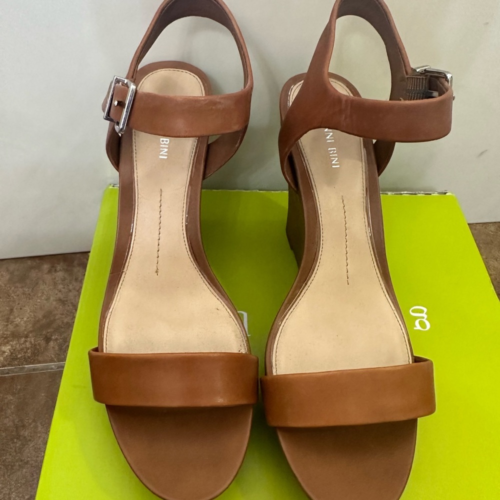 Gianni Bini Telmma Brown Wedges